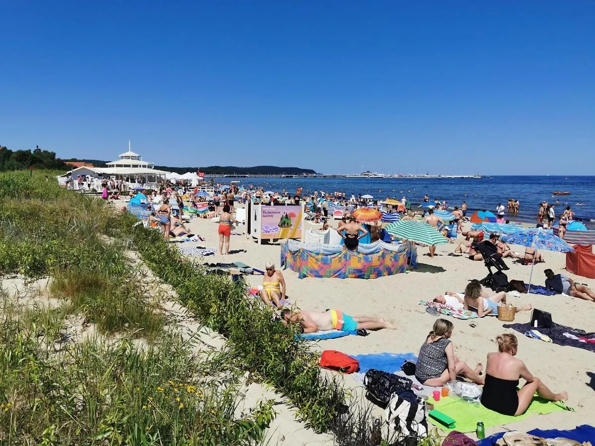 Parkowa Apartamenty Lu 100M Plaza Sopot Apartment